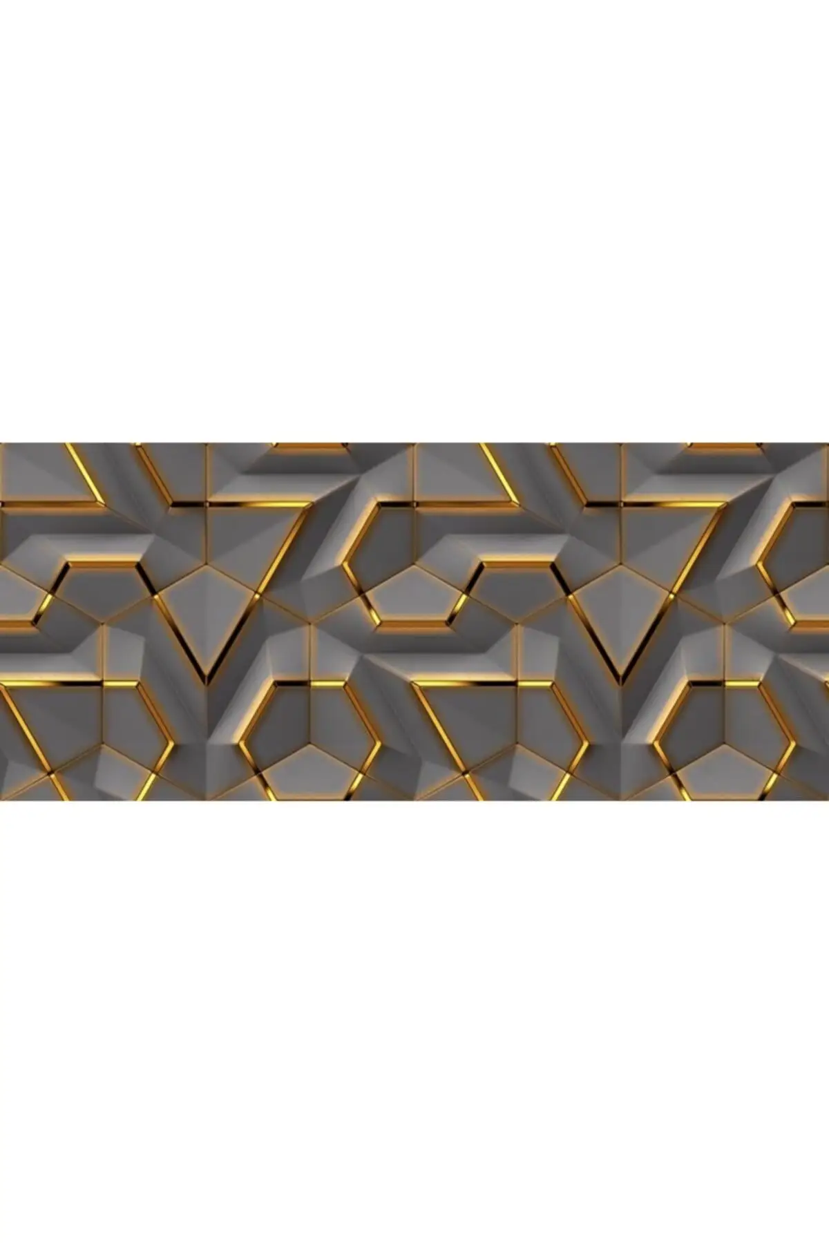 

350 x 220 EBAT 3 BOYUTLU GEOMETRK DUVAR KAIDI