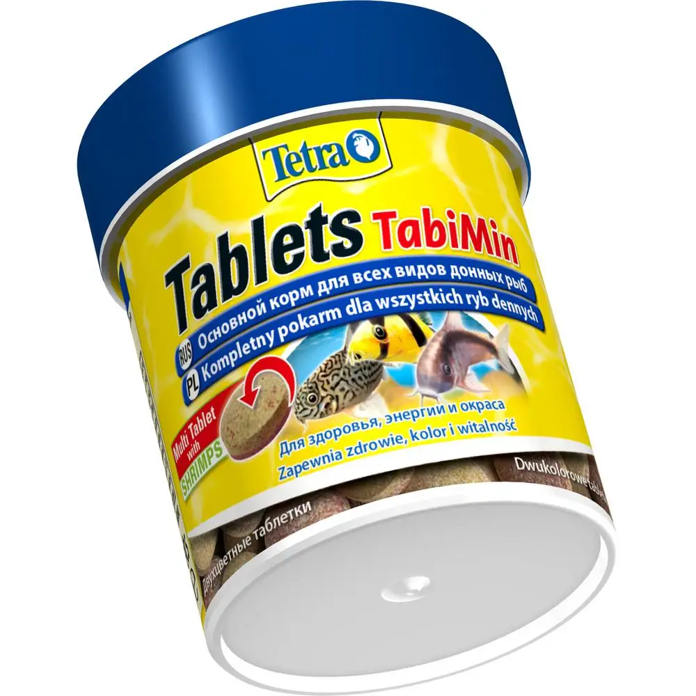 Корм Tetra Tablets TabiMin 120 табл. для всех видов донных рыб |