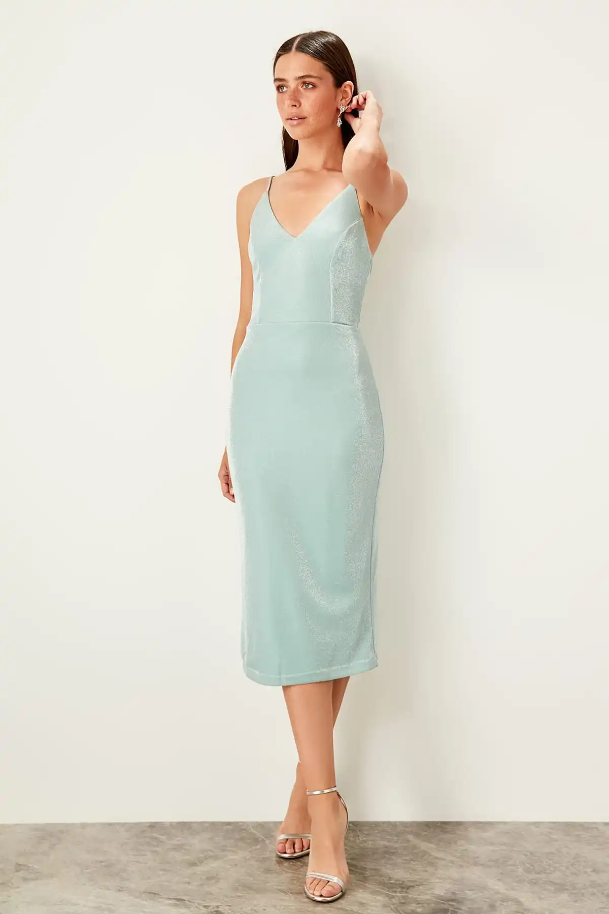 Trendyol драпированное платье TPRSS19YL0022| |