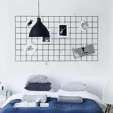 Металлическая настенная вешалка для фотографий держатель банкнот доска с