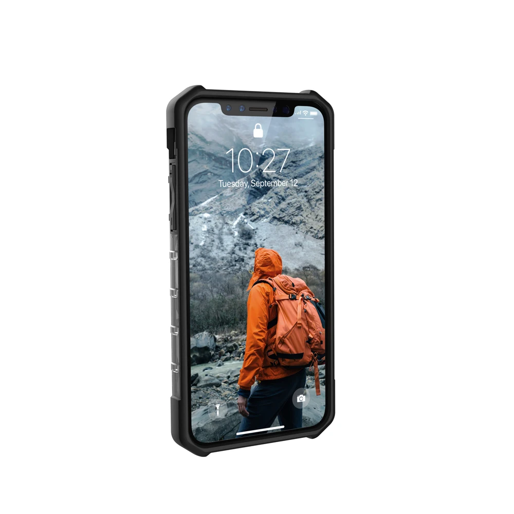 Чехол для iPhone X/XS Plasma защитный противоударный с усиленными краями резиновый борт