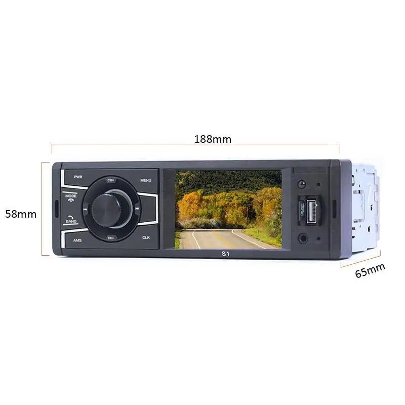 1 Din автомагнитола android 3 2 ''экран автомобиля FM Авторадио AUX USB TF вход стерео