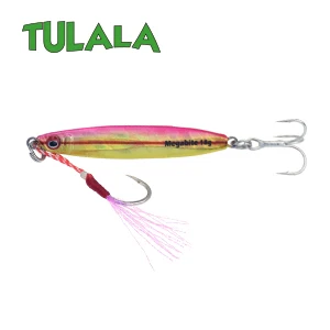Pink Gold Tulala литой металл 18 г джиговая блесна на Шор отжимание свинца рыбы SeaBass Рыбалка на щуку Приманка снасти вобберы жесткие приманки - Цвет: Pink Gold