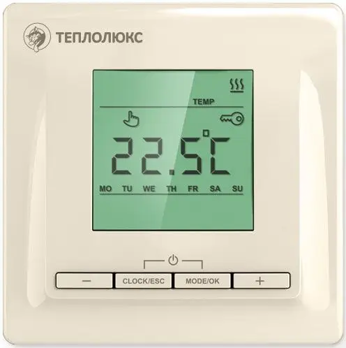 Терморегулятор Теплолюкс ТР 515 Бежевый|Системы обогрева пола и запчасти| |