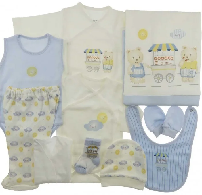 Bebitof Одежда для новорожденных мальчиков, хлопковая базовая одежда, 10 шт., Layette Wellcome, домашний Подарочный комплект для детей 0-3 месяцев от AliExpress RU&CIS NEW