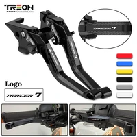 cnc handle brake clutch motorcycle accessories adjustable brake clutch levers for yamaha tracer 7 2021 tracer 7gt tracer7gt