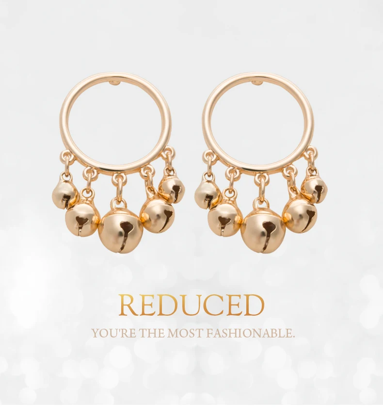 EPI этнические Модные женские золотые серьги индийские украшения хиппи племя бохо