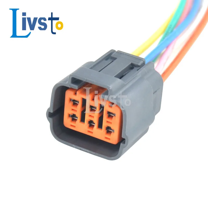 

6-контактный водонепроницаемый автомобильный жгут проводов Sumitomo, коннектор, педаль акселератора, электронный штекер 6195-0021