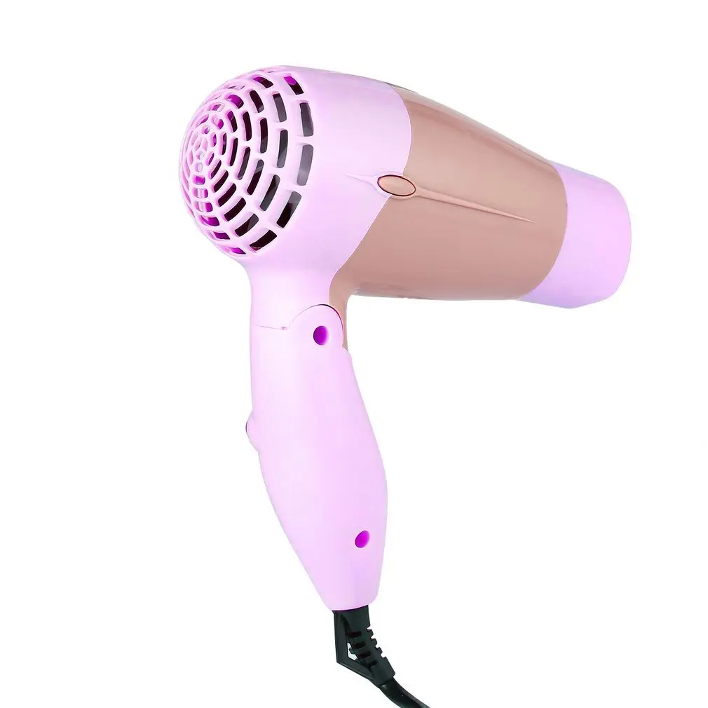 Мини-инструменты для волос 1000 Вт горячего воздуха низкой Шум складной