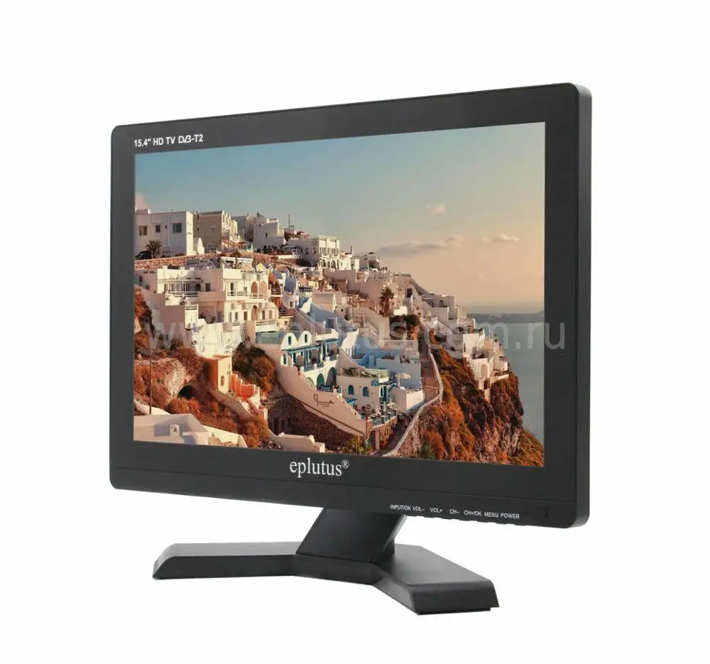 Eplutus EP-158T 15 4 дюймовый портативный телевизор DVB-T2 цифровой и аналоговый мини