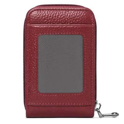 

New Fashion Women Wallet Genuine Leather Lady Wallets Female Hasp Double Zipper Design Coin Purse ID Card Holder Short Wallet