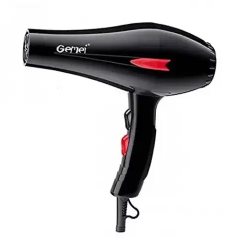 Фен для волос Gemei GM-1706 R01, черный - изображение