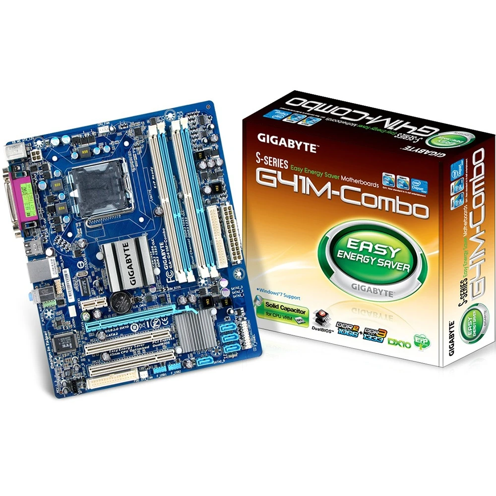 Материнская плата Gigabyte GA G41M COMBO|Материнские платы| |