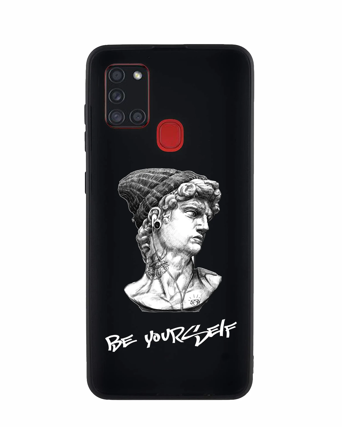 Силиконовый чехол Мобилиус на Samsung A21S рисунок Цитаты и надписи |