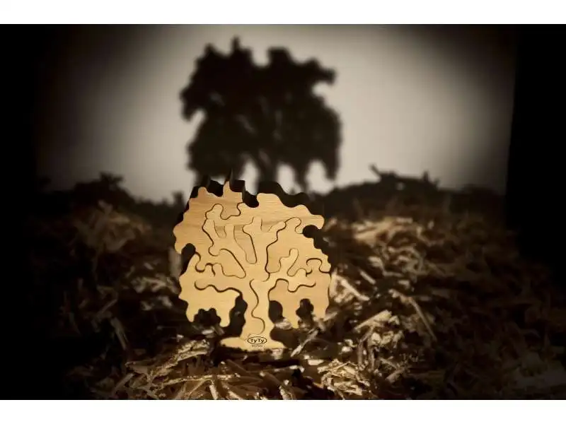 

100% Organic Wooden Puzzle Toy Willow Tree