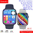 Мужские Смарт-часы DT7 PLUS, DT7, 1,8 дюйма, 320*385, GPS-трек, 200 +, часы с беспроводным зарядным устройством, ЭКГ, пульсометром, водонепроницаемые часы