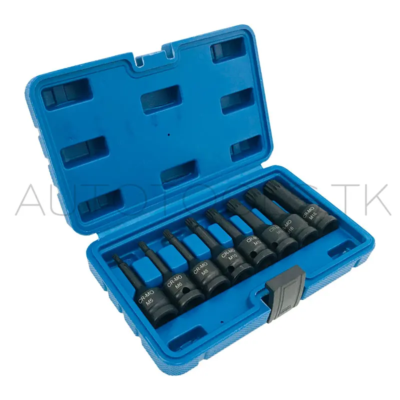 Spline impact bit set | Car Repair Combination Suit