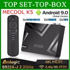 ТВ-приставка Amlogic S905X3 Mecool K5, ТВ-бокс на Android 2,4, DVB-S2 DVB-T2, 2 Гб ОЗУ, 16 Гб ПЗУ, ГГц, DVB-C, Wi-Fi, Bluetooth, 4K, HD
