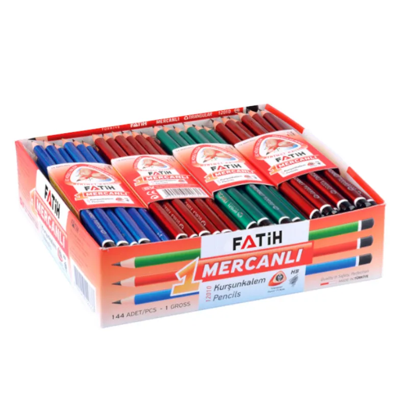 Pencil 144 Pcs School Stationery Office Supplies Writing Drawing Art Sharpener Box Conqueror Free Shipping