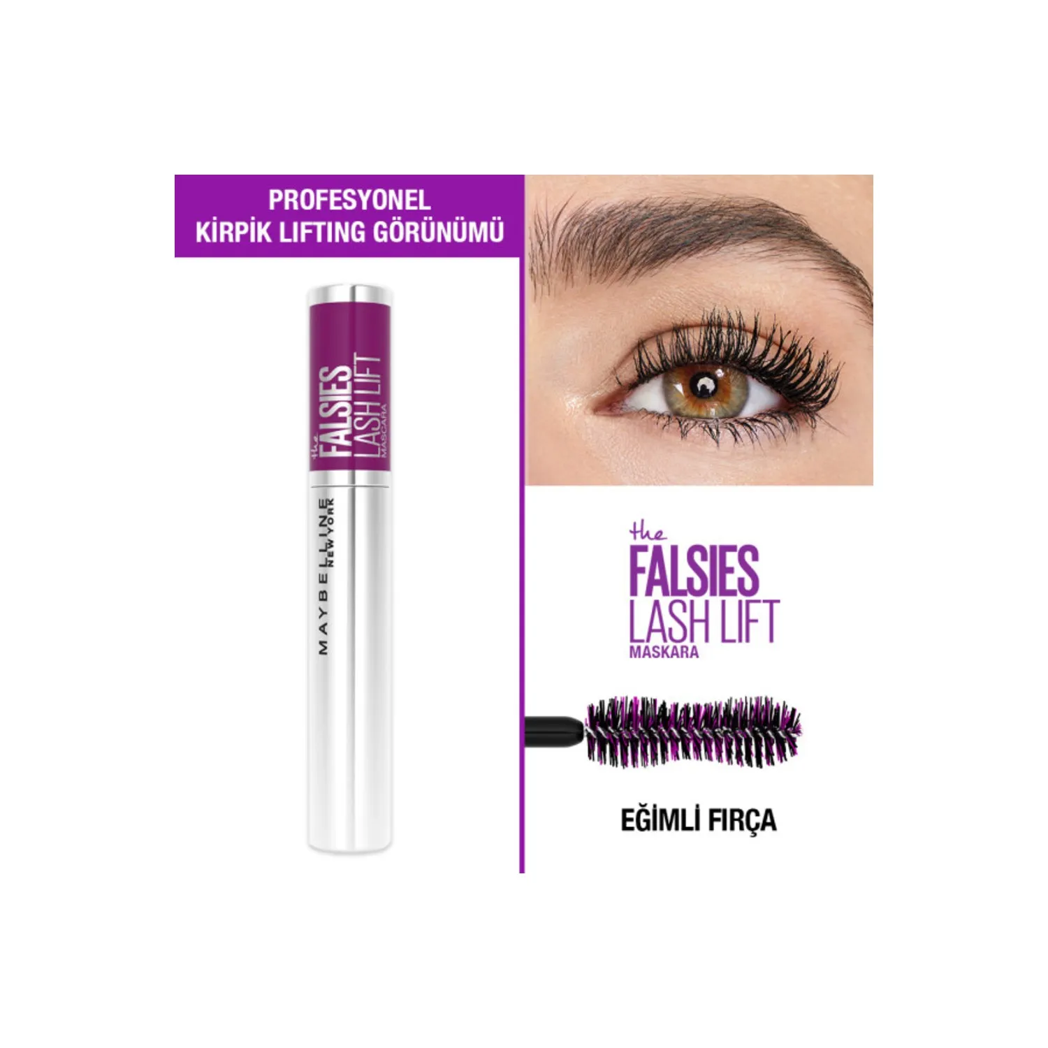 New York Falsies Lash Lift Black Mascara