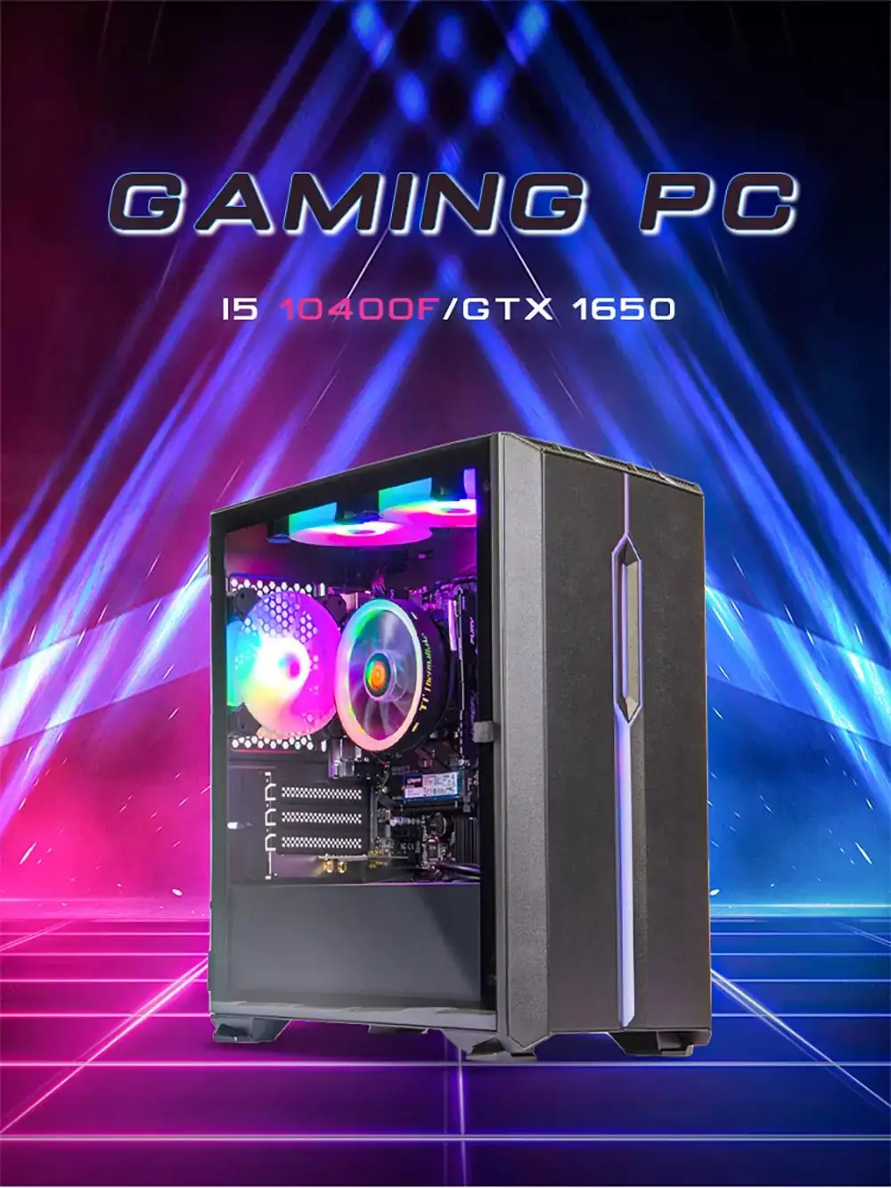 Computer desktop Pc Gamer Intel Core I5-2650 16GB DDR3 256 GB 1TB Graphics HD GTX 1050 gtx 750  up to 16GB pc gamer gaming pc