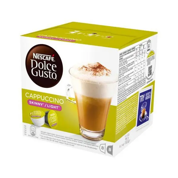 Кофе в капсулах Nescafe dolcee Gusto 87377 капучино светильник(16 uds