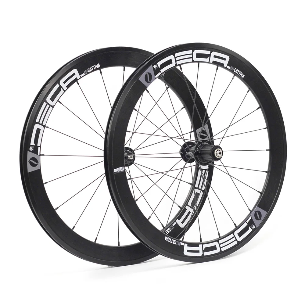 JAVA DECA сплав 2" 1 1/8 451 Minivelo колесная 22" колеса обода суппорт тормоза 11s 74 мм 100 мм 130 мм складной велосипед мини velo колеса