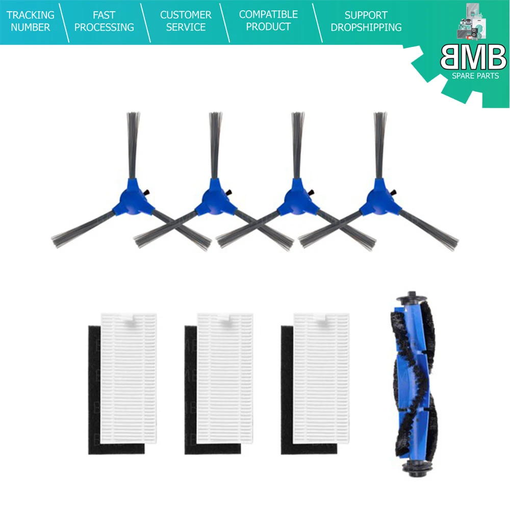 

Набор запасных частей для Eufy Robovac-совместим с RoboVac 11S, RoboVac 15T, RoboVac 30, RoboVac 30C, RoboVac 15C, RoboVac 12