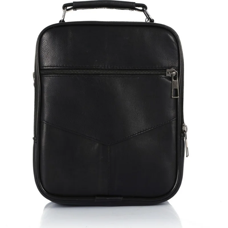 Новые мужские кожаные подтяжки мужская сумка через плечо мини для телефона