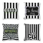 Музыкальный Чехол на подушку от Beetlejuice, украшение для спальни, роскошный чехол с изображением призрака из фильма ужасов, уличные подушки, квадратный Чехол на подушку