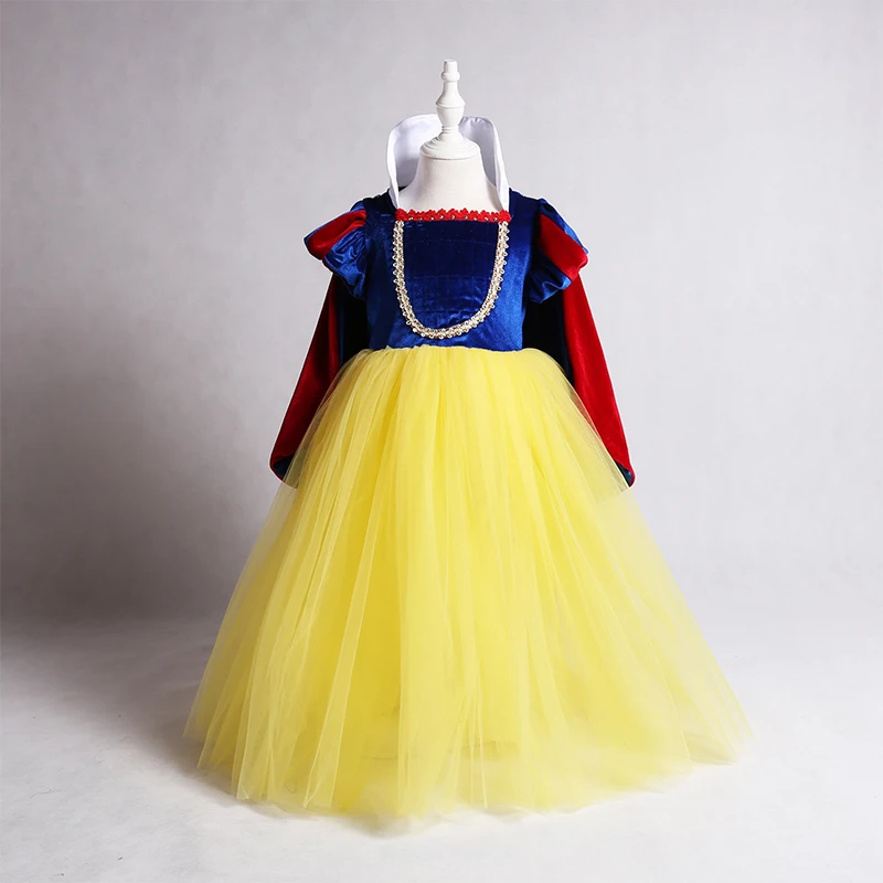 PrettyGirl 2020 Платье принцессы на Хэллоуин для девочек Свадебное платье