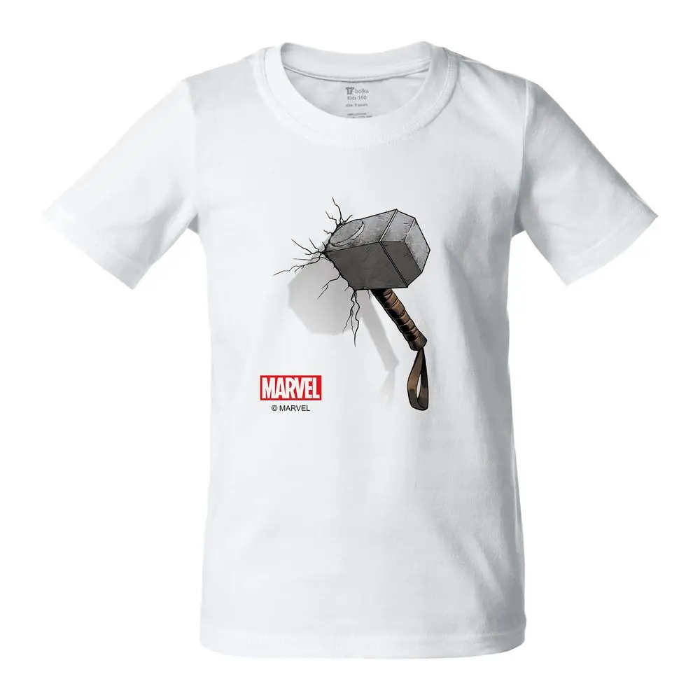 Футболка детская Молот Тора 55584 Marvel | Мать и ребенок