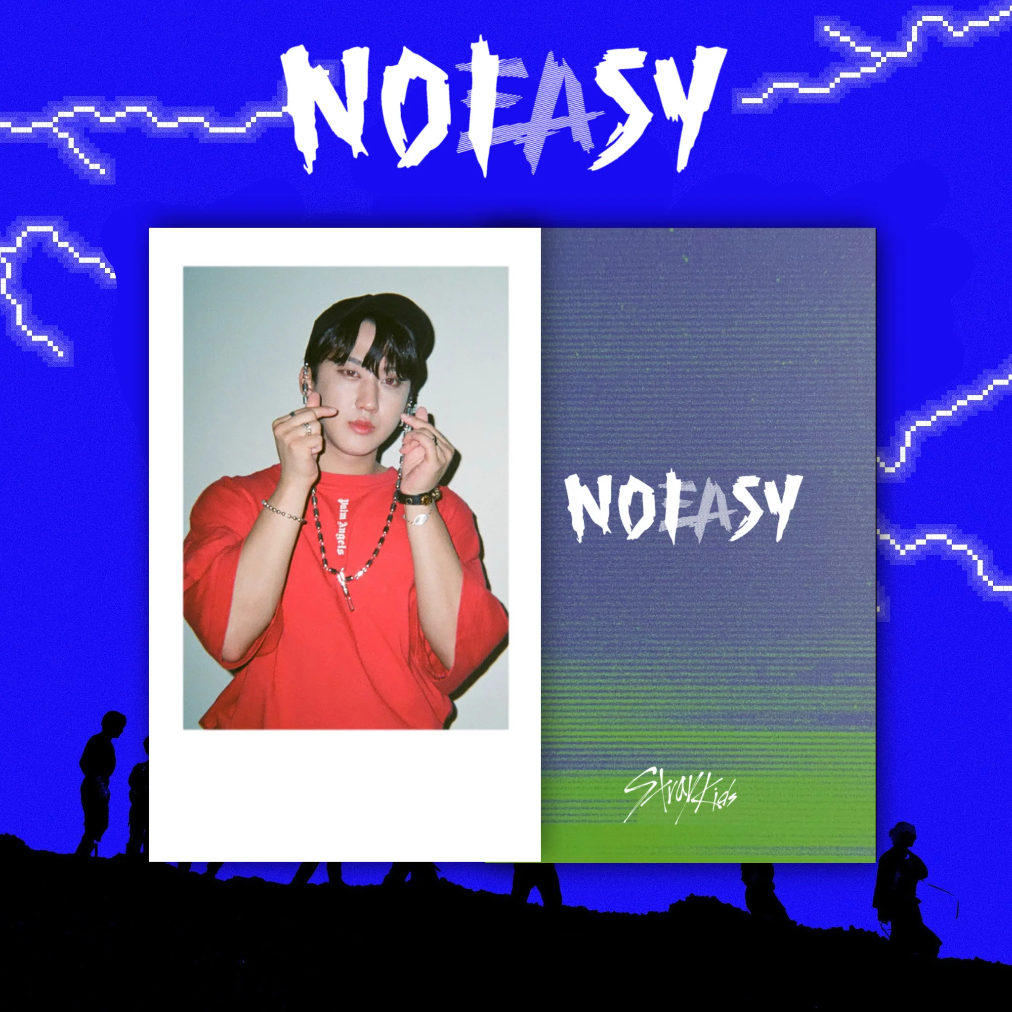 8 шт/комплект Карты полароид STRAY KIDS NOEASY для коллекции on.