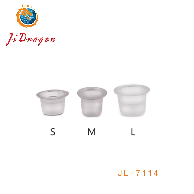 

Disposable Ink Cup Permanent Makeup Pigment Cup for Eyebrow Tattoo Lip Tattoo