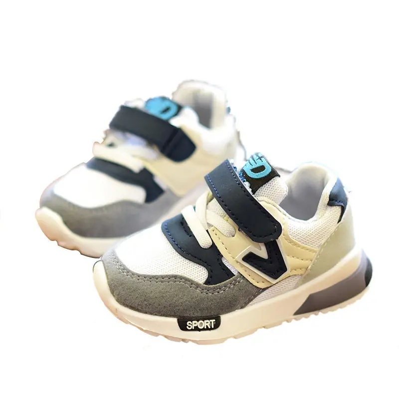 

Spring And Summer New Children's Shoes Baby Boys And Girls Casual Sports Shoes Breathable Soft Anti-slip Running Shoes No. 21-30