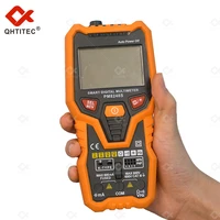 qhtitec professional digital tester polymeter 6000 counts inteligent multimeter auto range smart ammeter voltmeter 3 in 1 ncv