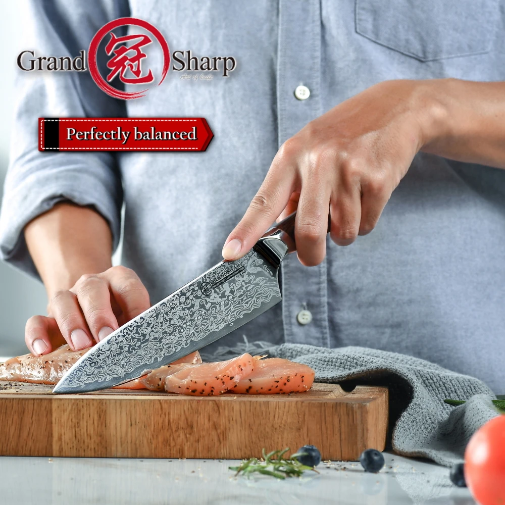 Профессиональный нож шеф-повара из нержавеющей стали | Дом и сад