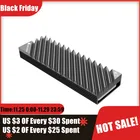 Радиатор Jonsbo M.2 SSD NVMe, радиатор для твердотельного жесткого диска M2 2280, радиатор для твердотельного накопителя с термопрокладкой для настольного ПК, теплоотвод SSD