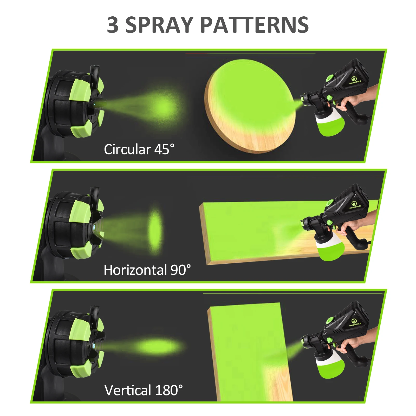 Pаспылитель краски 700 Вт электрический краскопульт высокомощные пистолет