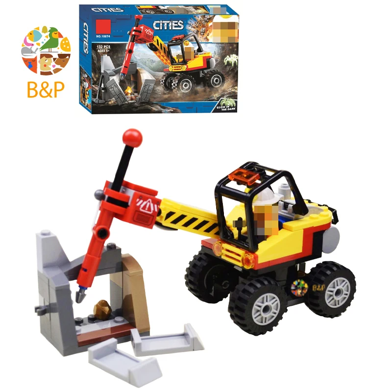 60185 132 шт. городской серии шахты рок разделительная машина модель строительные