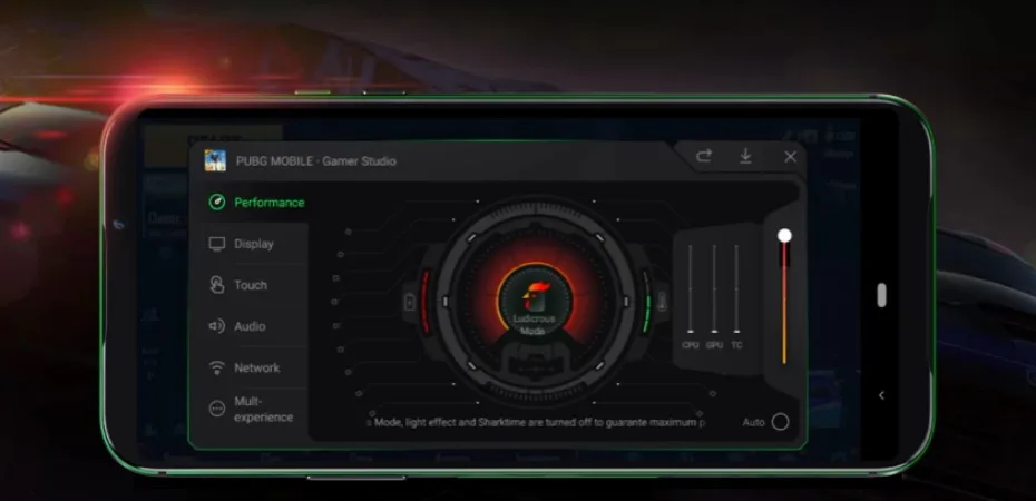 Black Shark 2 128 ГБ Rom 8 ГБ Ram Shadow Black/Glory Blue(абсолютно новая и герметичная коробка) blackshark 2 128