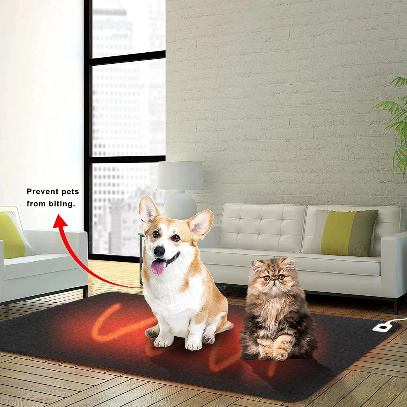 Нагревательный коврик водонепроницаемый с отображением температуры | Дом и сад