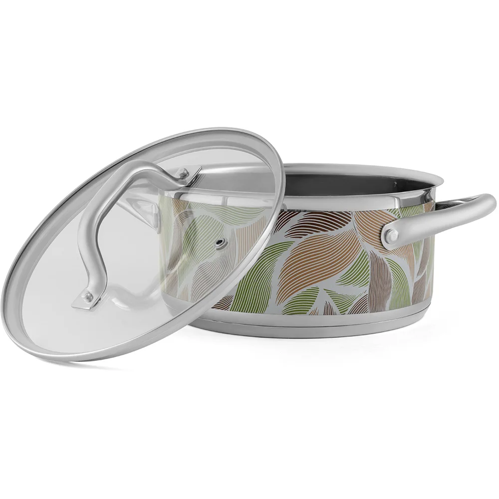 Polaris Eterna-24c Pan with Lid Diameter 24 cm 4.8 l | Дом и сад