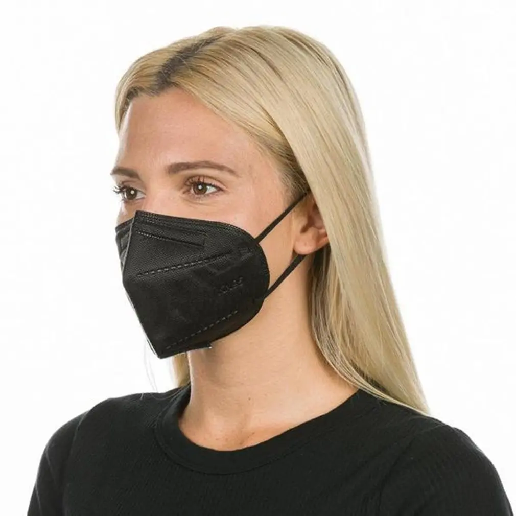 

50pcs Windproof Disposable Face Mask Effective Protection Breathable Reusable Masks With Elastic Ear Loop