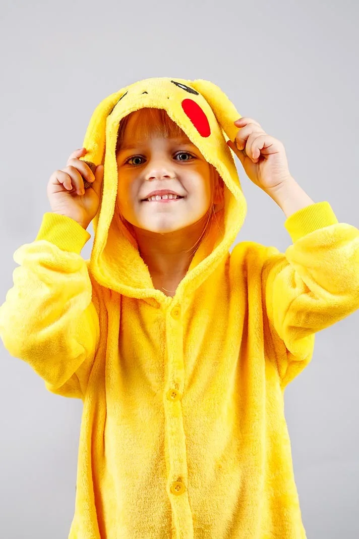 Кигуруми пикачу детский|Детские комбинезоны| |