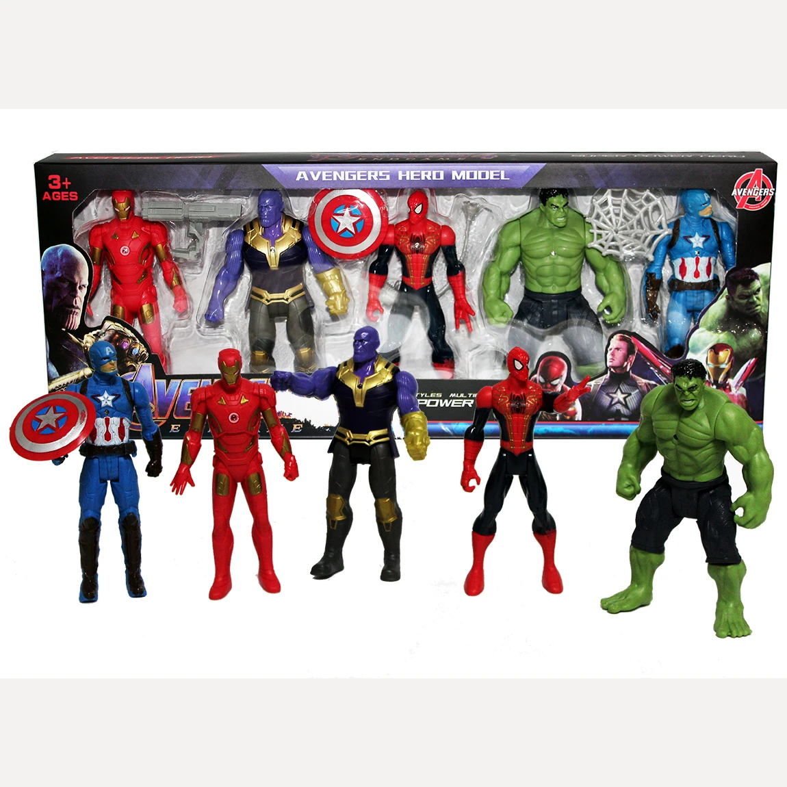 Marvel Super Heroes Мстители эндgame танос Халк Капитан Америка Человек паук Железный