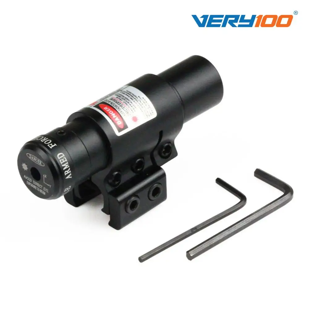 Тактический прицеливание красный лазерный точка зрения Вивер Пикатинни