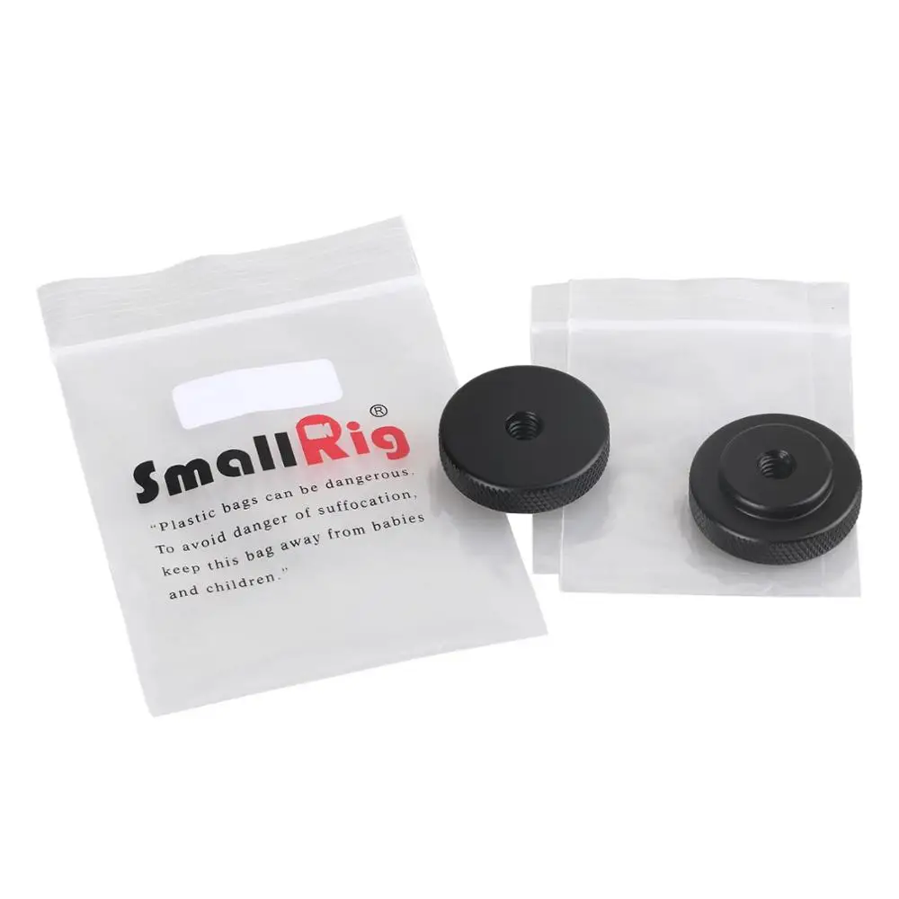 Фиксирующая гайка SmallRig диаметром 30 мм с внутренней резьбой 1/4 дюйма (2 шт. в