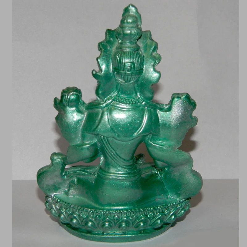 Статуэтка Богиня Тара зеленая 12 см |