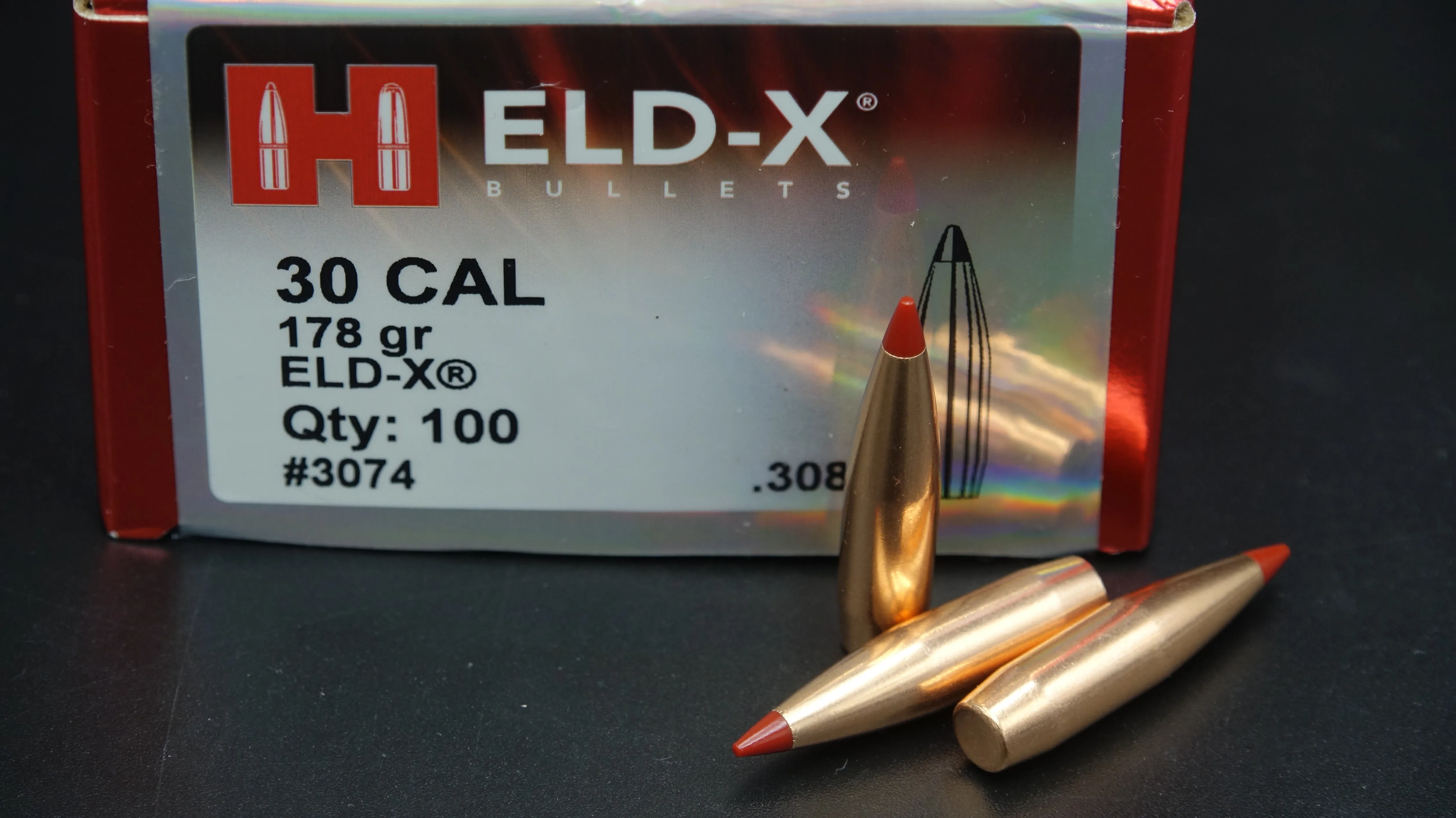 Пули Hornady ELD X Bullets 30 Caliber (308 Diameter) 178 Grain Boat Tail Box of 50| |